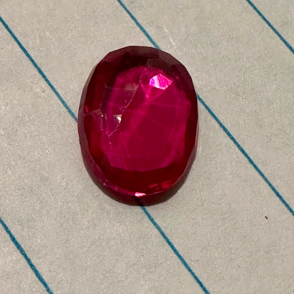 Small 3.70 Ct. Certified Natural Ruby - image 3